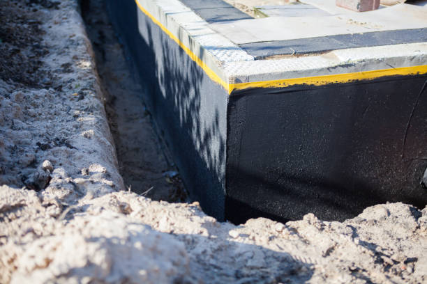 Residential Foundation Crack Repair installation at a Island Heights, NJ home by SJ Waterproofing Pros